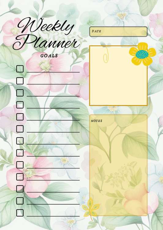 Floral Planner